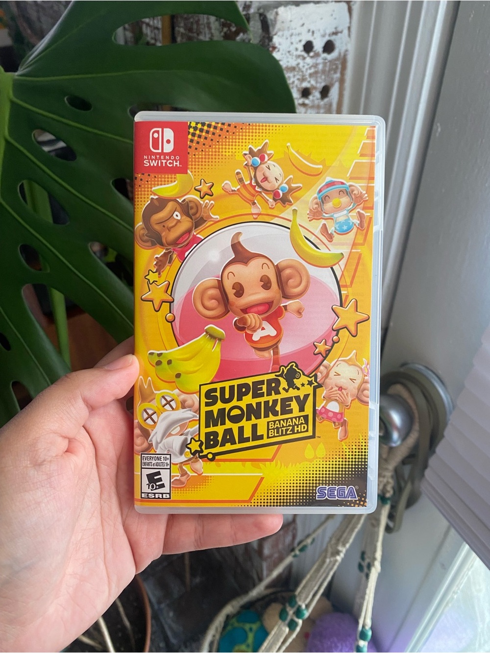 Super Monkey Ball Banana Blitz HD - Nintendo Switch (Yellow Cover)